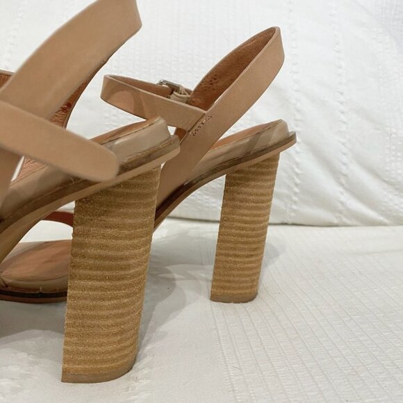 Alias Mae Nude Block Heel Sandals - Picture 6 of 9